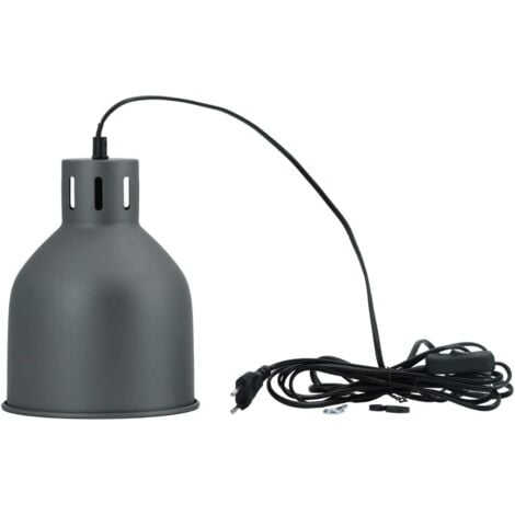 VENSO ECOSOLUTIONS Venso E27 SAGA Lampenschirm Grau, LED Pflanzenlampe