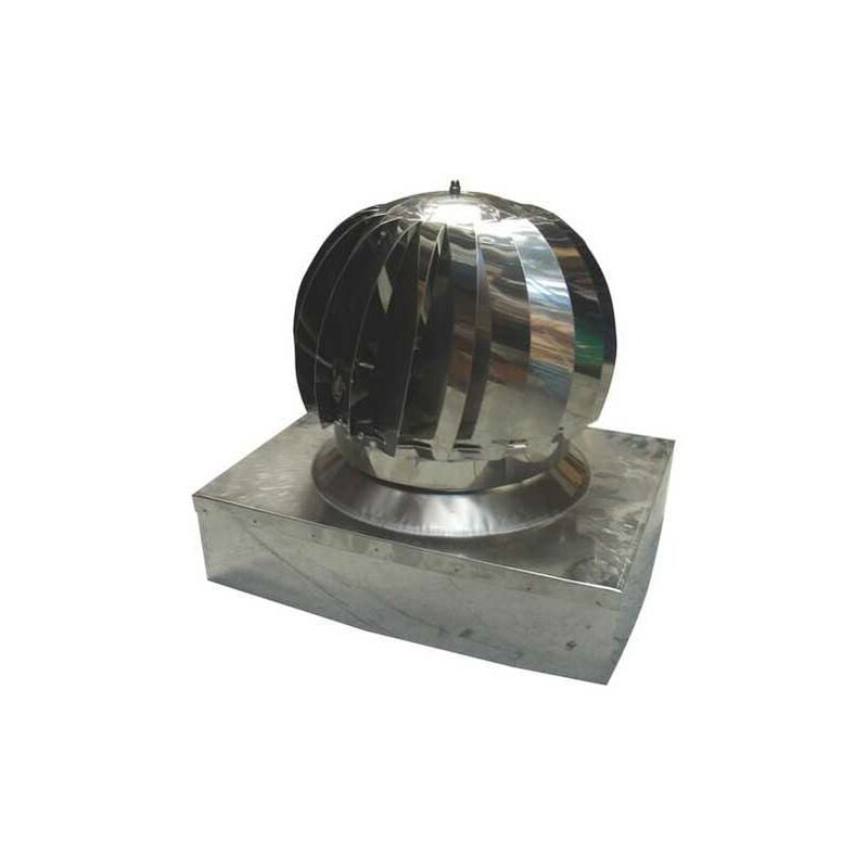 Vent Cheminée En Acier Inoxydable Turbine 42X52