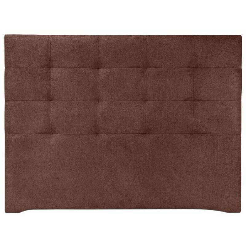 

Cabecero Modelo Tablet Largo Tapizado en Tela Antimanchas Essence Wengué medida 121 x 125 cm (Para cama 105 ó 120 cm) - Ventadecolchones