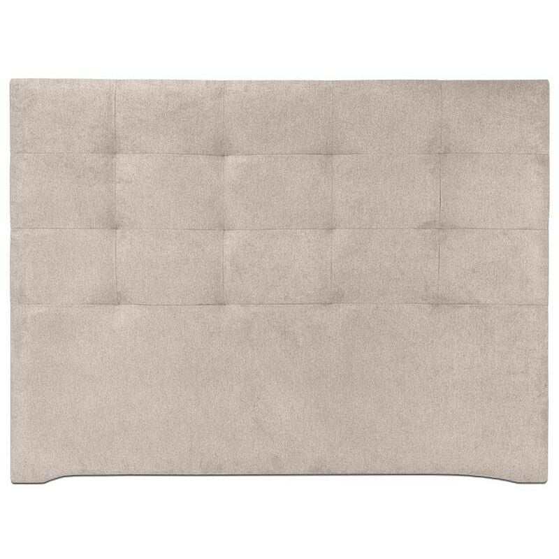 

Cabecero Modelo Tablet Largo Tapizado en Tela Antimanchas Essence Crudo medida 151 x 125 cm (Para cama 135 ó 150 cm) - Ventadecolchones