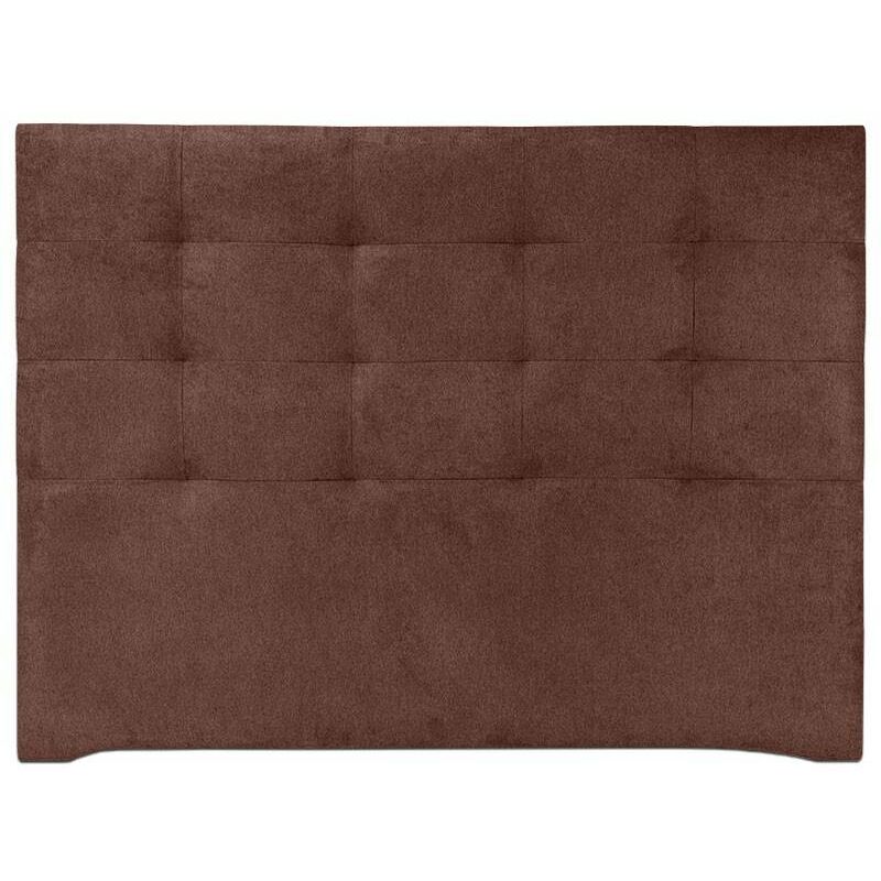 

Cabecero Modelo Tablet Largo Tapizado en Tela Antimanchas Essence Wengué medida 151 x 125 cm (Para cama 135 ó 150 cm) - Ventadecolchones