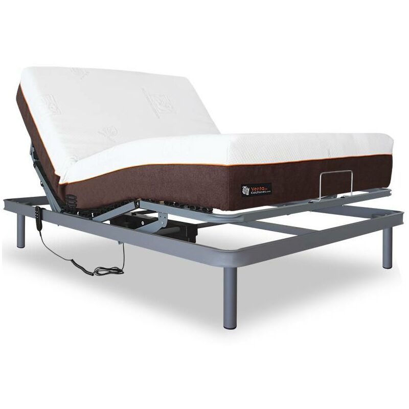 

Cama Articulada + Colchón Visco 5 medida 135 x 190 cm - Ventadecolchones