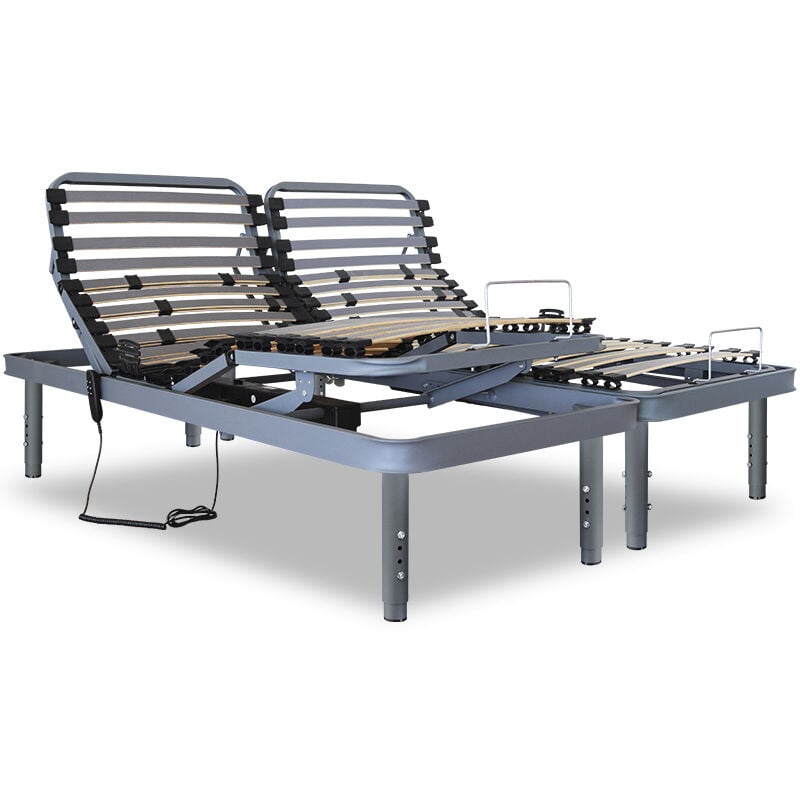 

Cama Articulada Súper Reforzada Adaptador con Mando con cable medida 135 x 180 cm (2 und 67,5x180 cm) - Ventadecolchones