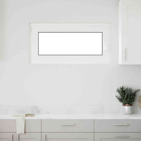Ventana de sótano RISOR 100 x 50 cm PVC y vidrio