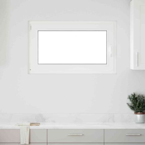 Ventana de sótano RISOR 100 x 70 cm PVC y vidrio