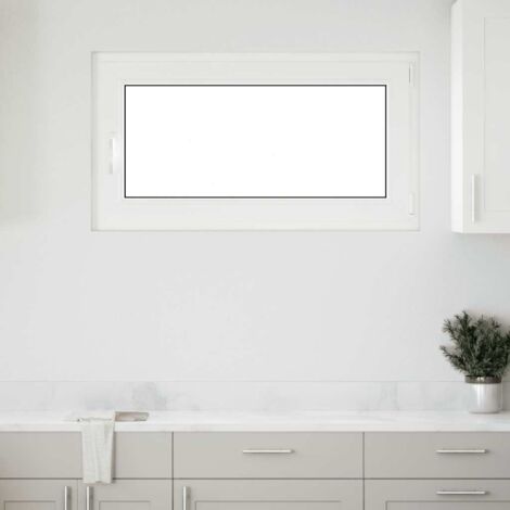 Ventana de sótano "RISOR" 110x70 cm oscilobatiente DIN derecha blanca vidaXL