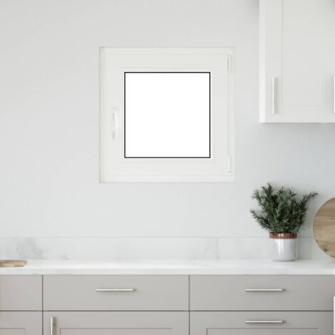 Ventana de sótano RISOR 60 x 60 cm PVC y vidrio Gris antracita