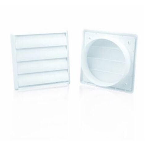 TUBPLA Ventanilla extractora con salida redonda - SIBER Diámetro: Ø120 mm