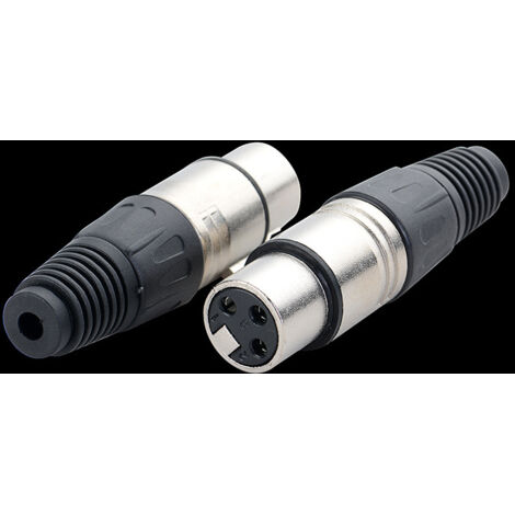 Vente directe d'usine de connecteurs XLR, de connecteurs XLR femelles à 3 broches, de prises pour consoles de mixage et de connecteurs XLR femelles.