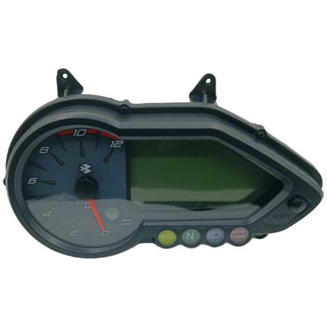 Vente directe d'usine de tableaux de bord LCD pour motos Bajaj180 (instrument numérique).