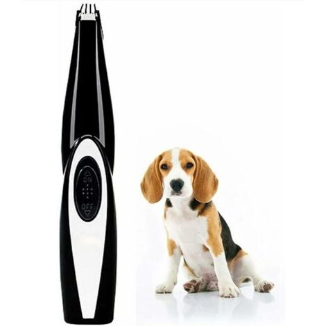 Vente flash Tondeuse électrique pour Animal Domestique USB Rechargeable sans Fil Petite Tondeuse à Cheveux pour Chiens Chats Pattes Oreilles Oreilles Visage