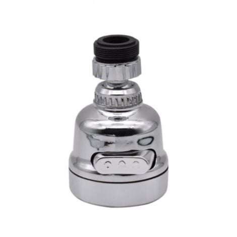 Venteo Embout Robinet Cuisine Super Jetto Aérateur Robinet Universel Rotation 360° Economiseur d'Eau Jet Puissant & Jet Perle Installation Facile et Anti