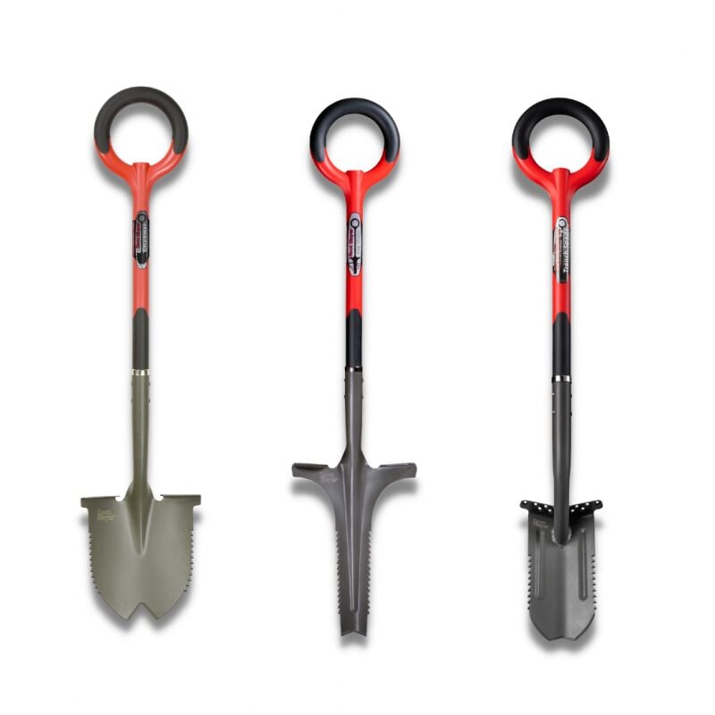 Venteo - Kit RootSlayer™ - Pelle ronde/Désherbeur/Bêche de tranchées - Bêcher/Creuser/Désherber