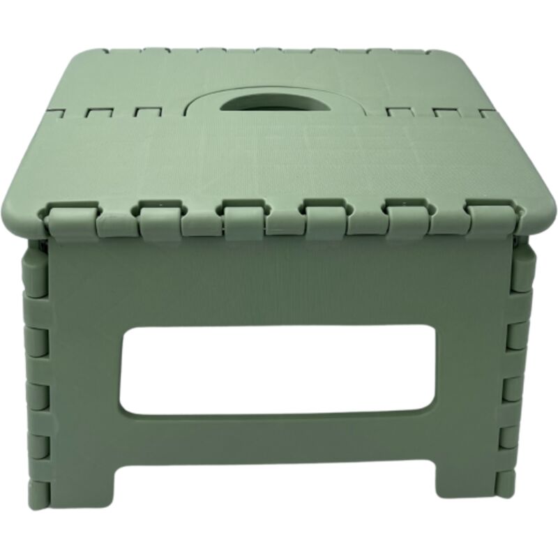 Venteo - Vert 31.5 x 25.5 x 22 cm Marche Pied Pliant - Résiste jusqu'à 150kg de charge