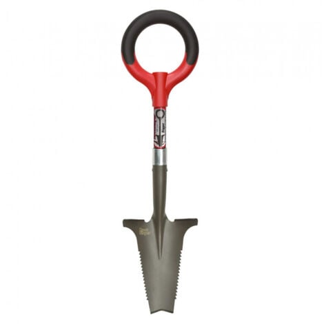 Venteo - Mini-digger - ROOTSLAYER™ - Rouge - Adulte - Idéal pour les activités outdoor - Tête en V