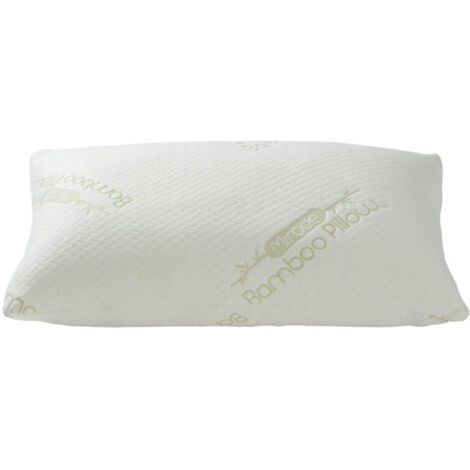Venteo – Oreiller mémoire de forme 51 x 76 cm – Mousse à mémoire – Confort optimal pour cervicales – Respirant et moelleux – Multi-positions