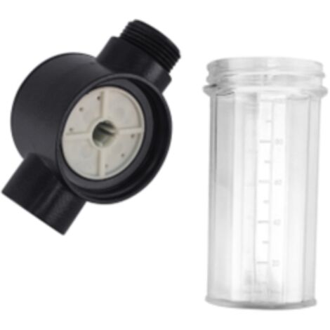 venteo - Réservoir pour Nettoyeur à Pression Multifonction - Pistolet à Eau Réglable - Écologique - Compatible Tuyau Arrosage - Idéal pour Meubles de Jardin - Voitures - Terrasses