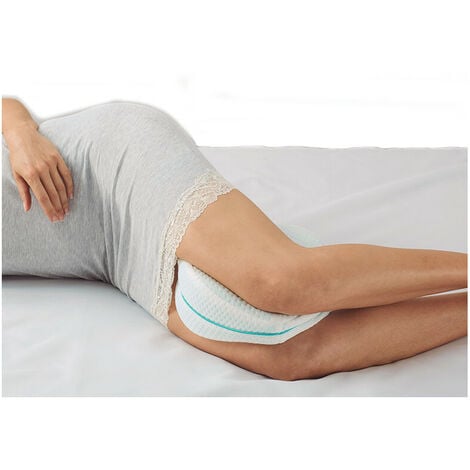 Venteo - Restform Leg Pillow - Coussin orthopédique relève-jambes en mousse à mémoire de forme - Rétablit l'alignement naturel de votre colonne vertébrale