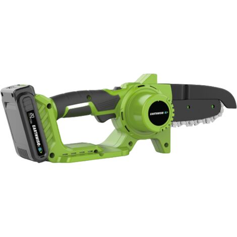 Venteo – Tronçonneuse à batterie 20V 2Ah – Lame 15,24 cm – Moteur Brushless – Coupe précise pour bois dur et teck