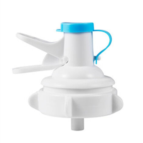 Ventil für Wasserspender mit Flaschenverschluss  Kompatibel mit 55-mm-Kronkorkenflaschen  Wiederverwendbarer Kunststoffauslauf mit Staubschutzkappe (einzeln verpackt)
