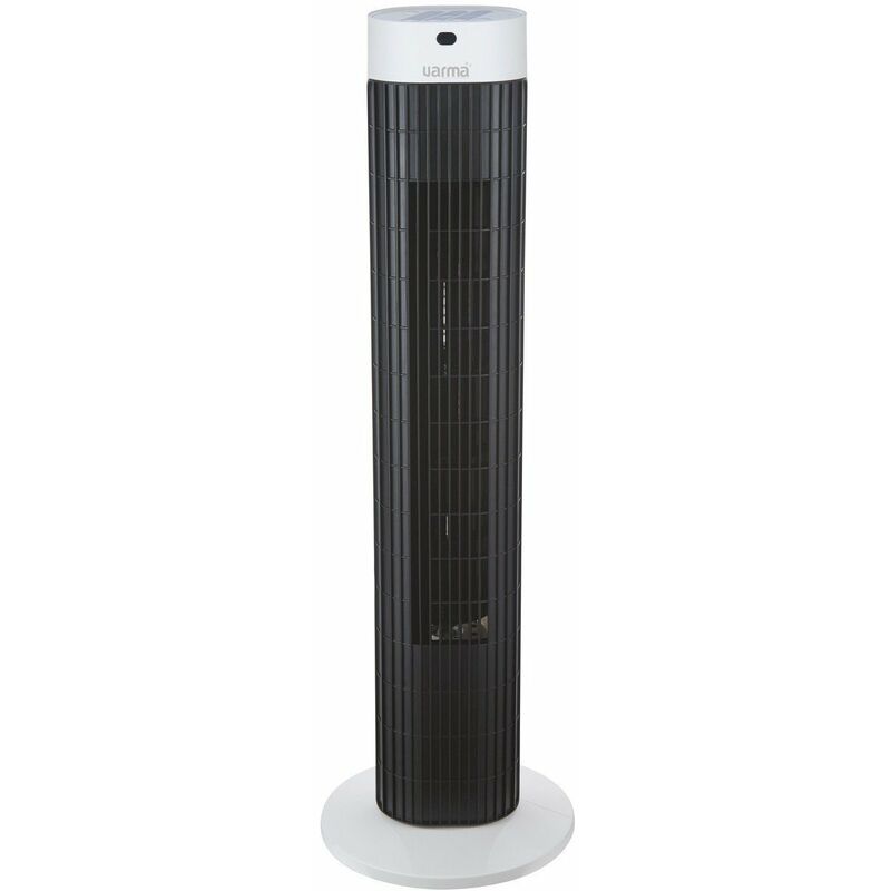 Varma - Ventilateur colonne oscillant 40W 3 vitesses H310mm Noir