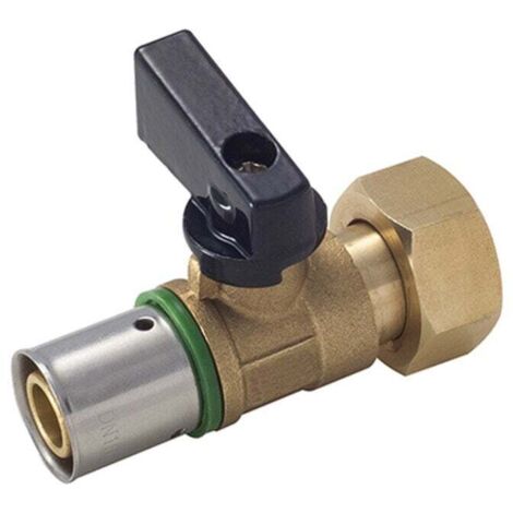 Ventil zum Crimpen von Freimuttern F20/27 D16x1 QUICK PLOMBERIE