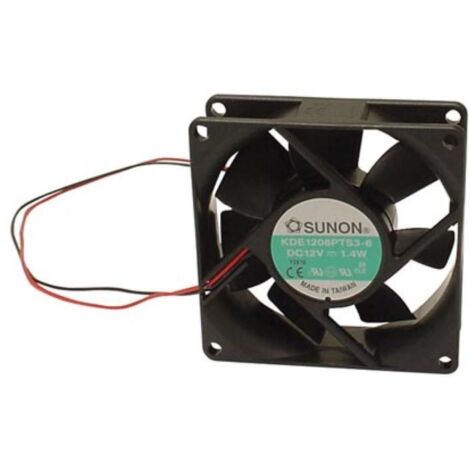 VENTILADOR 12VDC COJINETE LISO 80 x 80 x 25mm