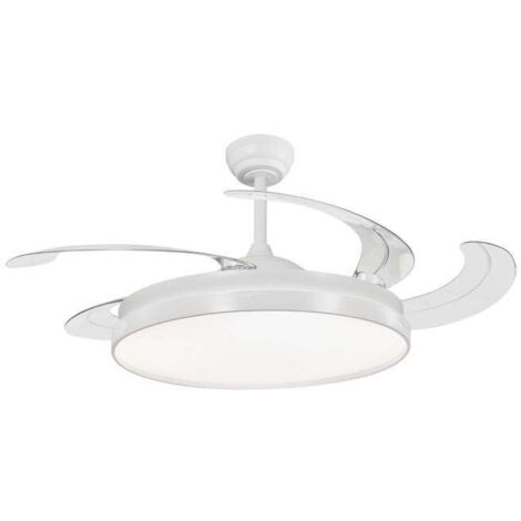Ventilador a techo modelo Henry XXL, 5 palas acabado blanco, 37cm(alto) 60cm(ancho) 60cm(fondo) .