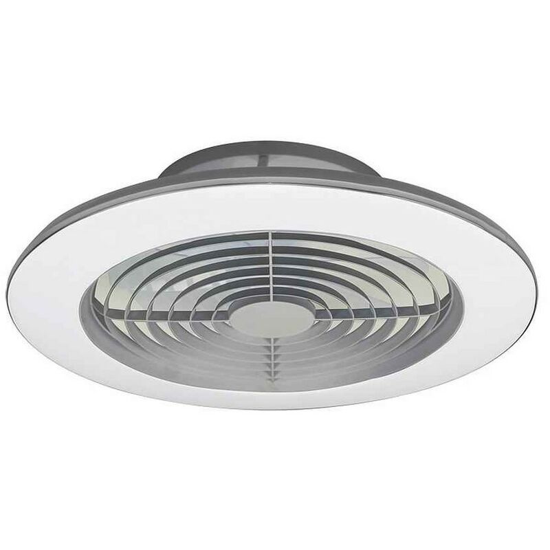 

Ventilador ALISIO XL gris motor DC, led dimable y conexion app Mantra