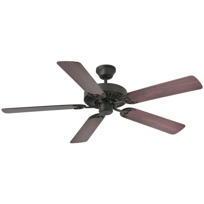 

Faro Barcelona - ALOHA Ventilador de techo marrón sin luz - MARRON OSCURO