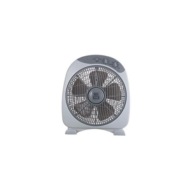 

Ventilador box fan 30cm 40w con temporizador 1h 3 velocidades