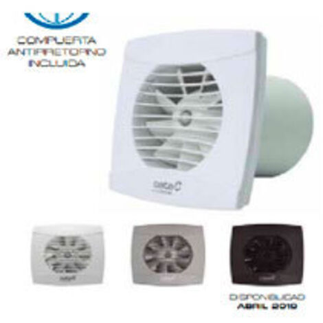 Ventilador cata uc-10 std extracción 110 m³/h silencioso