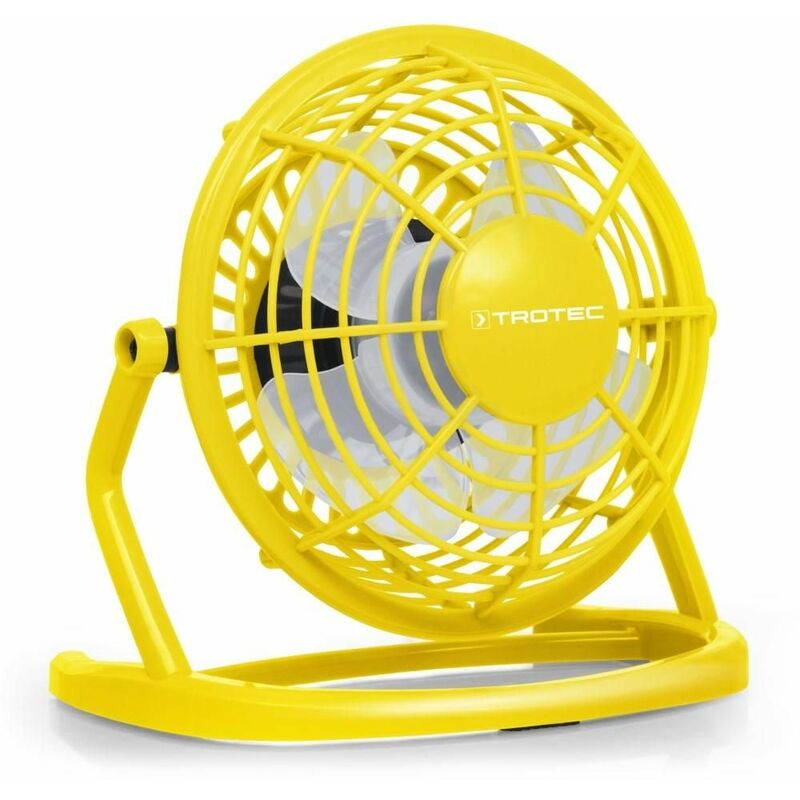 

Ventilador color amarillo Sunny Yellow USB TVE 1Y - Trotec