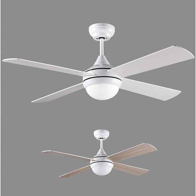 

Ventilador con luz RAKI motor DC, LED Dimable con mando a distancia ACB