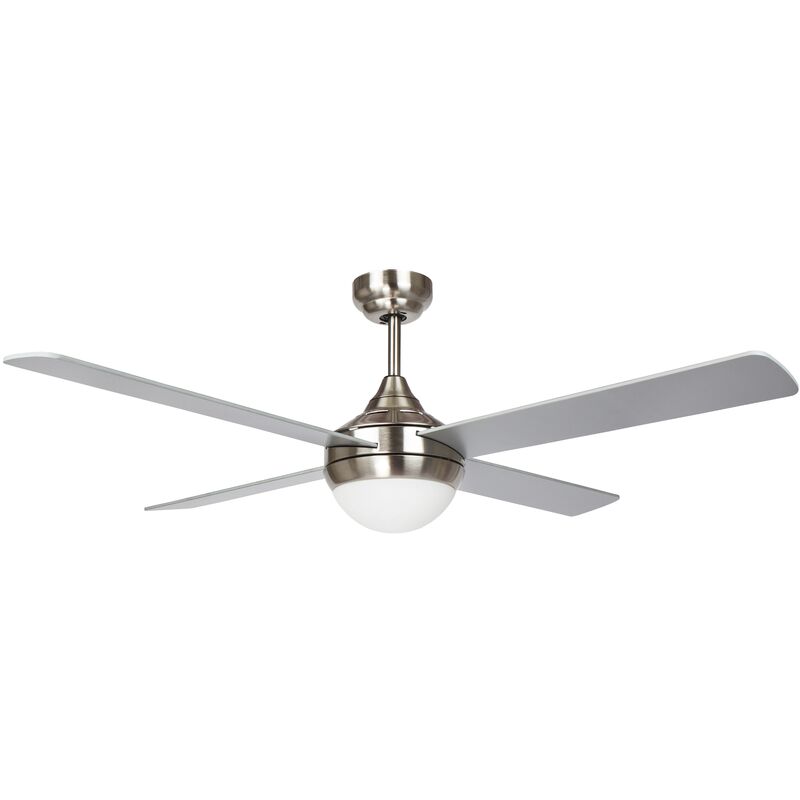 

Sulion - Ventilador de techo motor AC 132cm LED 18W Palas Reversibles Gris/Madera