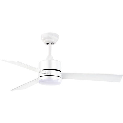 Ventilador DC KILIM blanco D.107cm 3 aspas reversibles, con LED 18W 1800lm 3000-4000-6500K