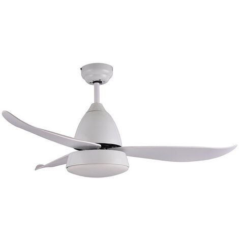 Ventilador DC MARINO blanco D.122cm 3 aspas, con LED 16W 1600lm 4000K