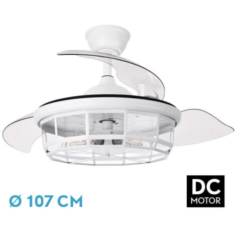 Ventilador Dc Tornado Blanco 5xe27