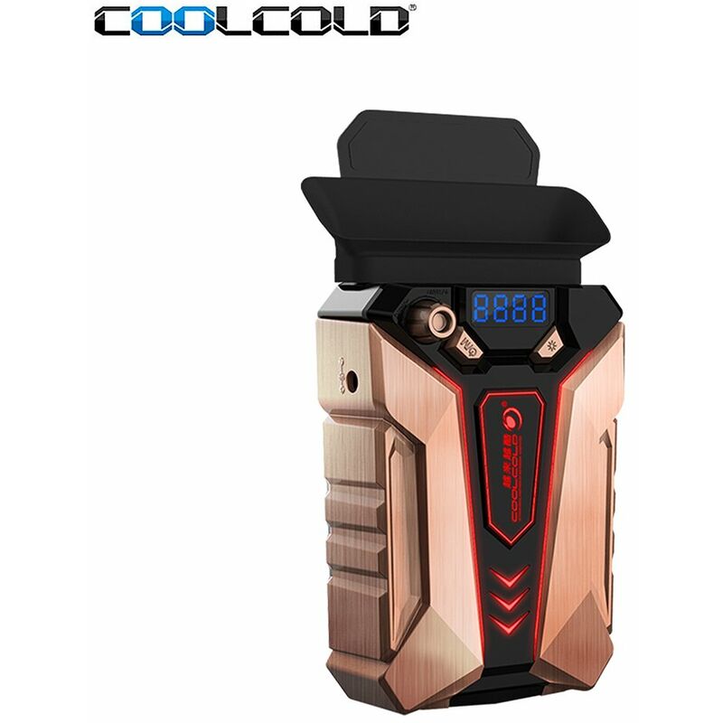 

Ventilador de enfriamiento de extraccion de aire para computadora portatil COOLCOLD K30, enfriador de aleacion de cobre para computadora portatil,