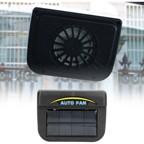 Ventilador de escape para coche alimentado por energía solar, unidad de ventilación solar, deshumidificación de coche, función de ahorro de energía, placa de circuito del ventilador