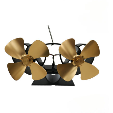 Ventilador de estufa/chimenea de bajo ruido 8 - Ventilador termodinámico para estufa/chimenea de leña
