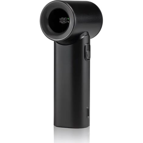 Ventilador de mano ultrapotente [18 horas de duración] - 5 velocidades - Recargable - 3000 mAh - Diseño de bolsillo - Ventilador personal