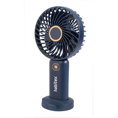 VENTILADOR DE MANO USB HABITEX AZUL - talla