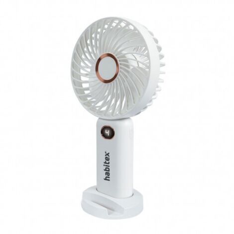 VENTILADOR DE MANO USB HABITEX BLANCO -