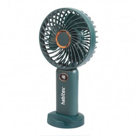 VENTILADOR DE MANO USB HABITEX VERDE -