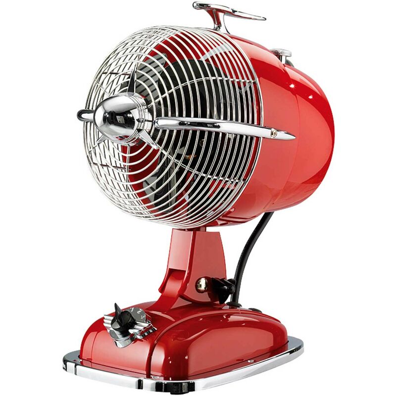 

Ventilador de mesa 301501 RETROJET rub¡/ cromado - Casafan