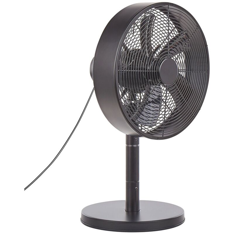

Ventilador de mesa negro OUSE