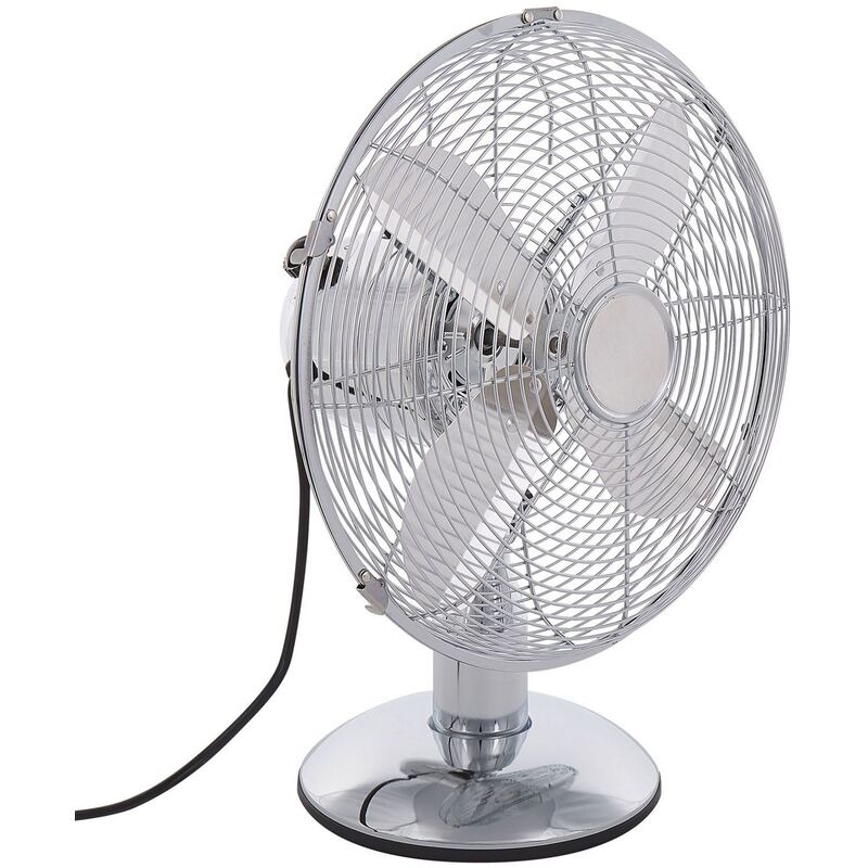 

Ventilador de mesa plateado WENSUM