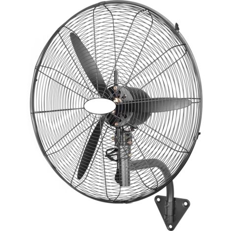 Ventilador de pared Borrasca motor AC 240W negro