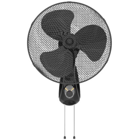 Ventilador de pared Toleni Ø43cm 45W Negro